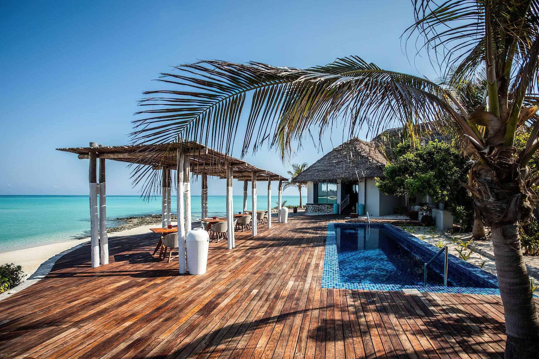 Anantara Medjumbe Island Resort – Mozambique – Resort Pool Deck