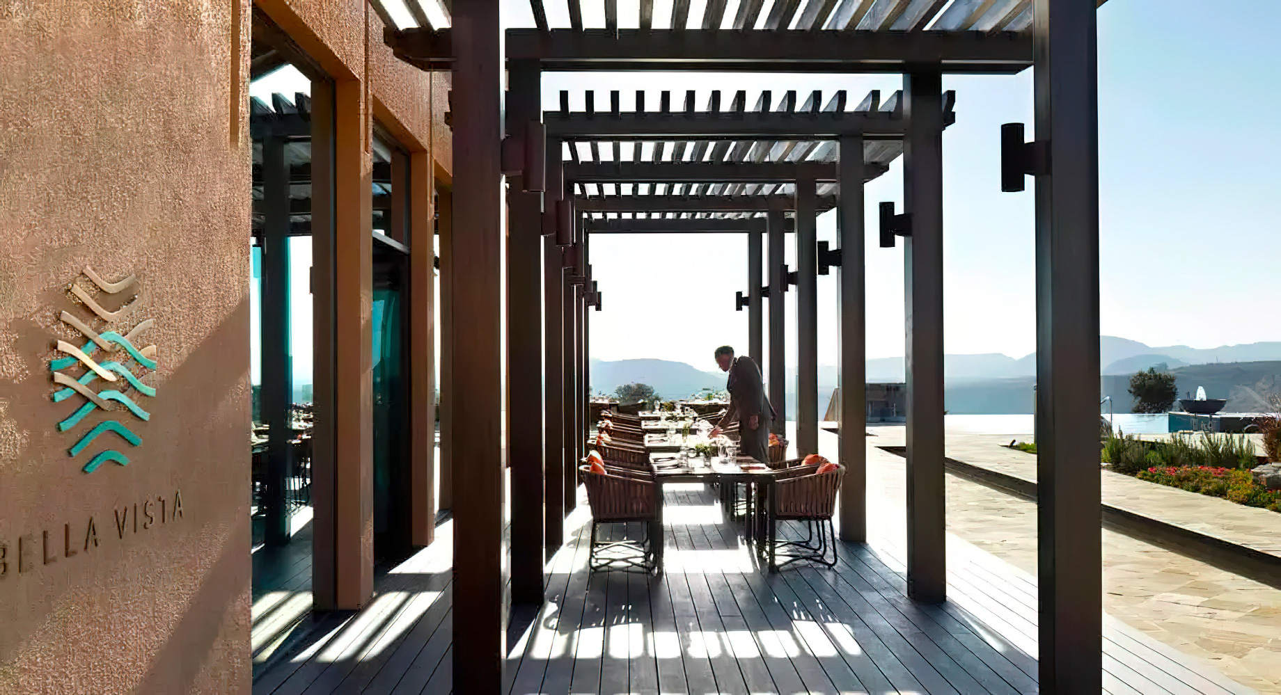 Anantara Al Jabal Al Akhdar Resort - Oman - Bella Vista Restaurant Patio
