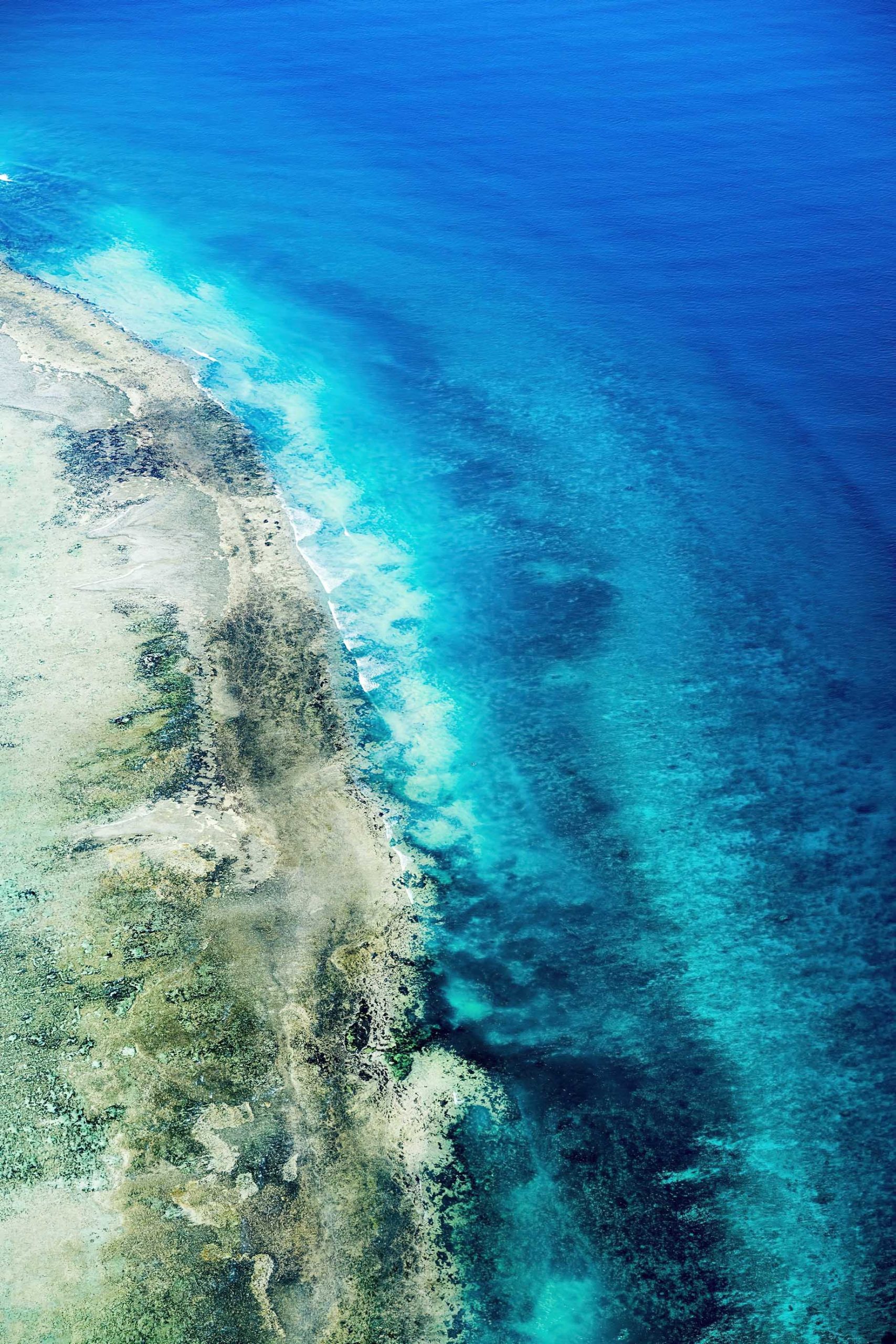 Anantara Medjumbe Island Resort - Mozambique - Reef Aerial View