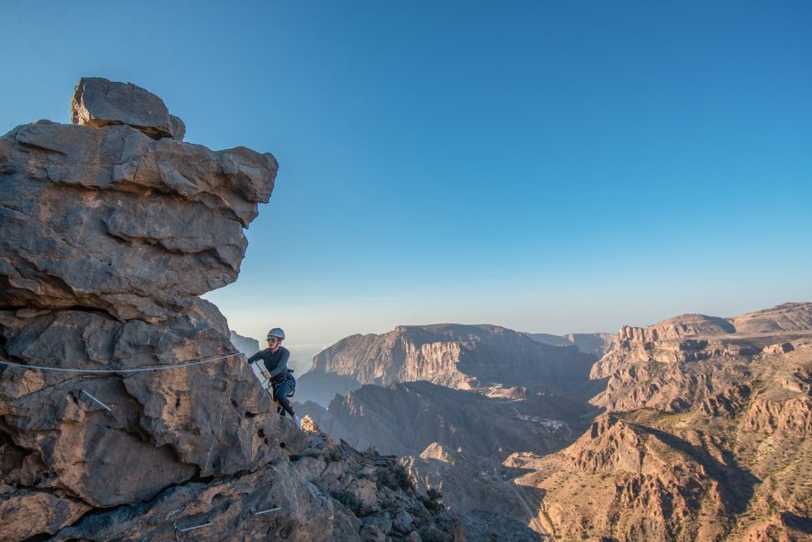 Anantara Al Jabal Al Akhdar Resort - Oman - Rock Climbing