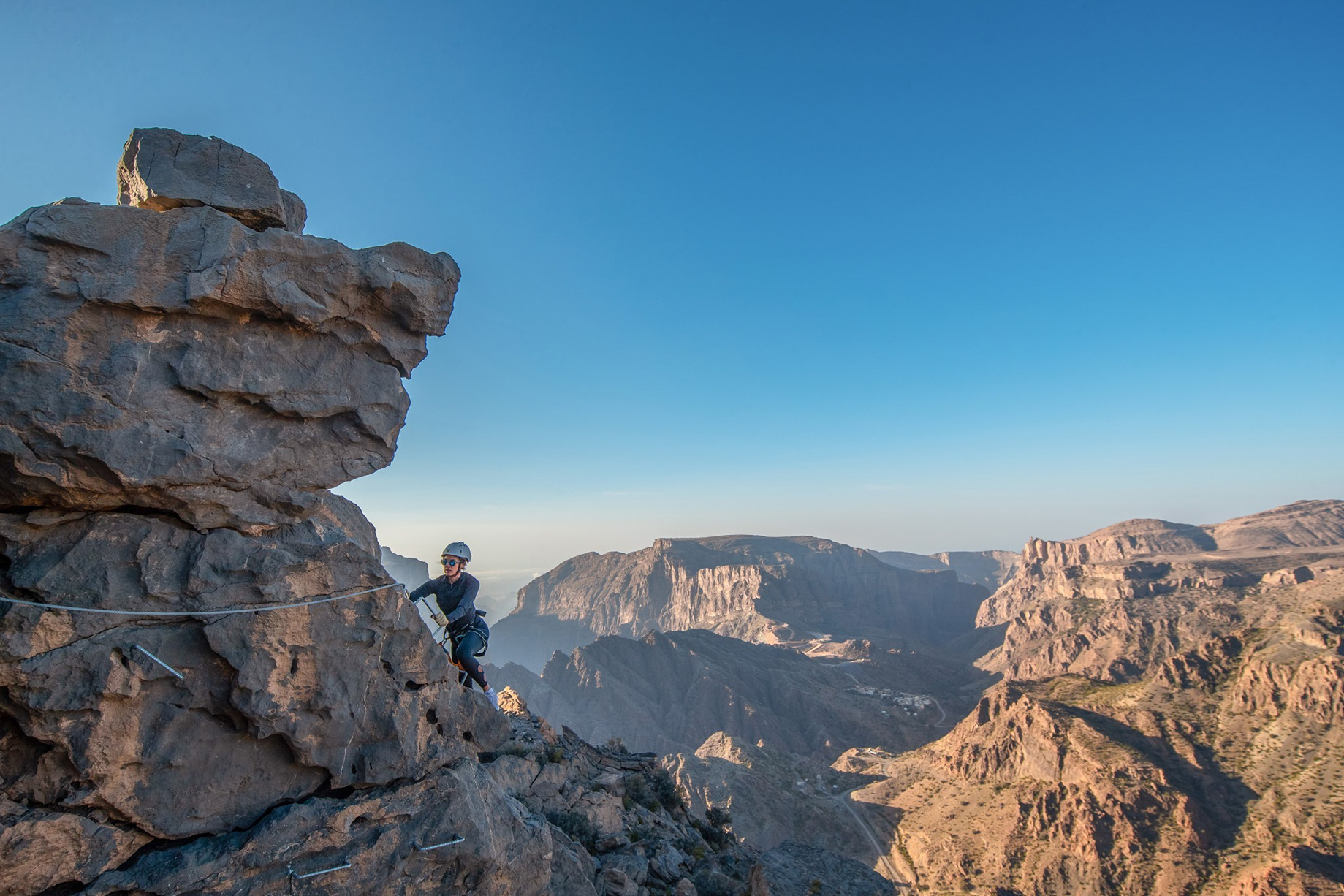 Anantara Al Jabal Al Akhdar Resort - Oman - Rock Climbing
