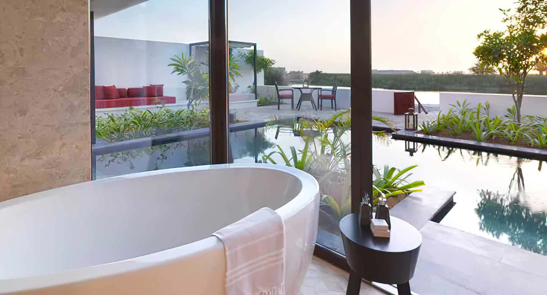 Al Baleed Resort Salalah by Anantara – Oman – One Bedroom Lagoon View Pool Villa Bathroom