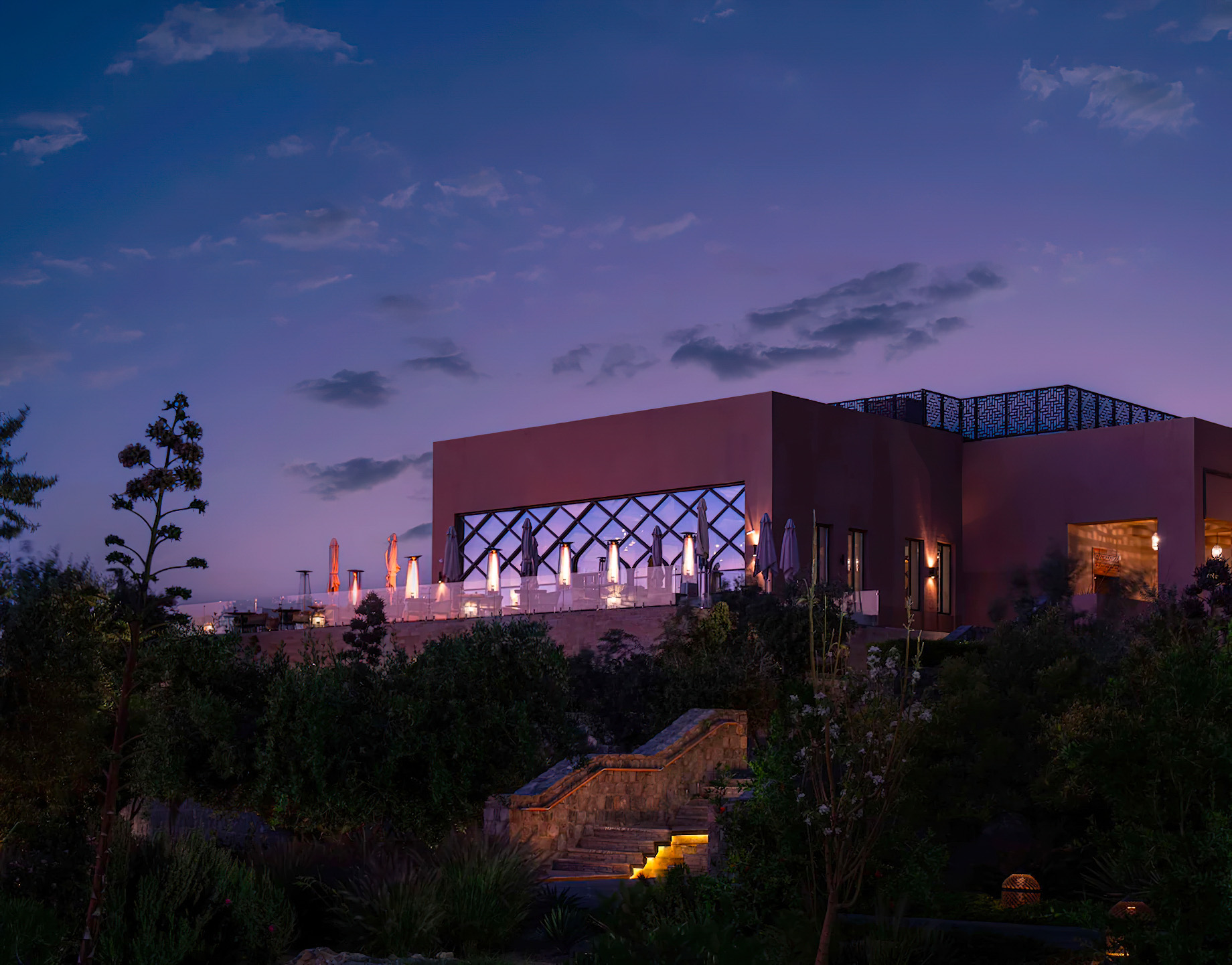 Anantara Al Jabal Al Akhdar Resort - Oman - Resort Sunset