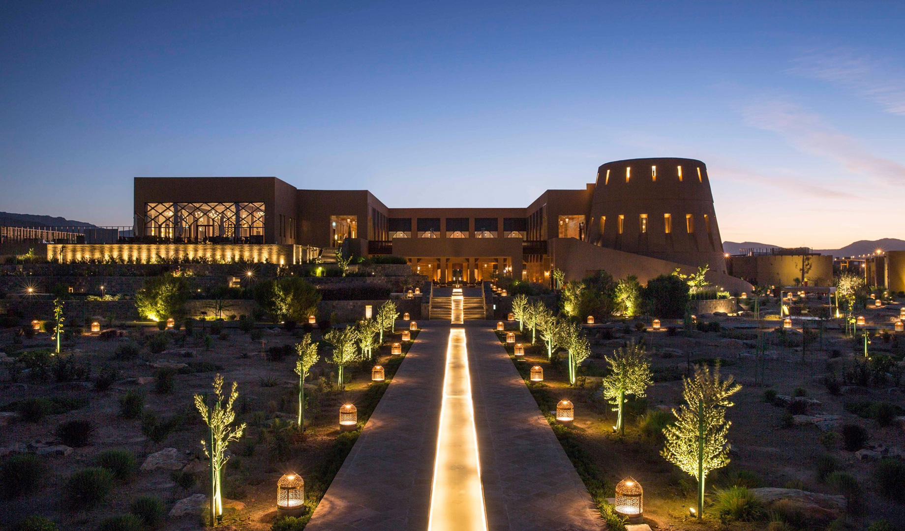 Anantara Al Jabal Al Akhdar Resort – Oman – Resort Sunset