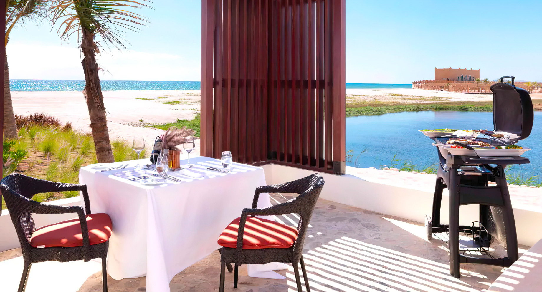 Al Baleed Resort Salalah by Anantara – Oman – Beach Pool Villa View