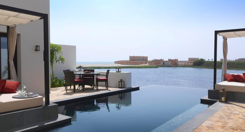 Al Baleed Resort Salalah by Anantara - Oman - Beach Pool Villa View