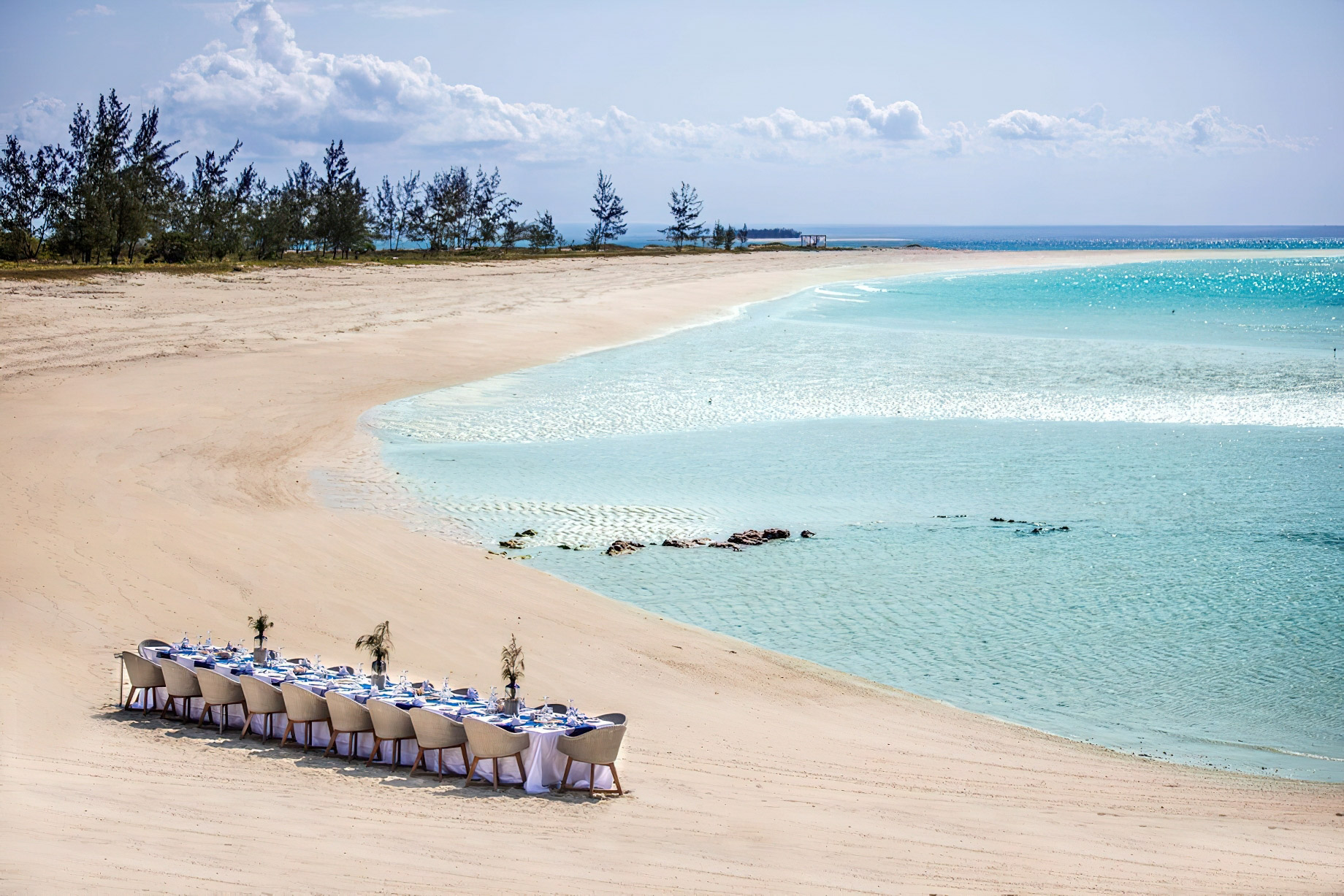 Anantara Medjumbe Island Resort - Mozambique - Beach Dining