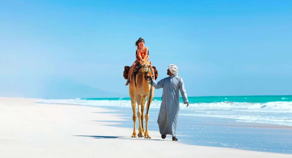 Al Baleed Resort Salalah by Anantara - Oman - Beach Camel Riding