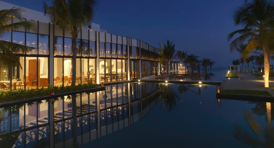 Al Baleed Resort Salalah by Anantara - Oman - Resort Exterior Night