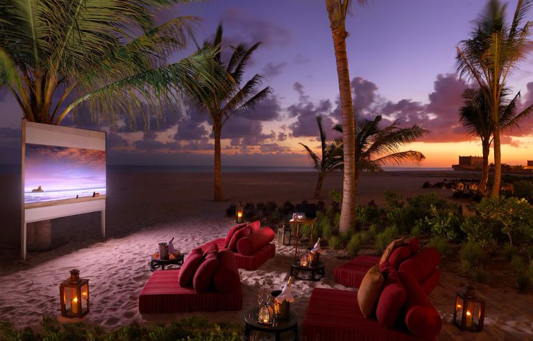 Image showcasing Al Baleed Resort Salalah by Anantara – Oman – Beachfront Movie Night ...