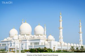 Exterior of the Sheikh Zayed Grand Mosque