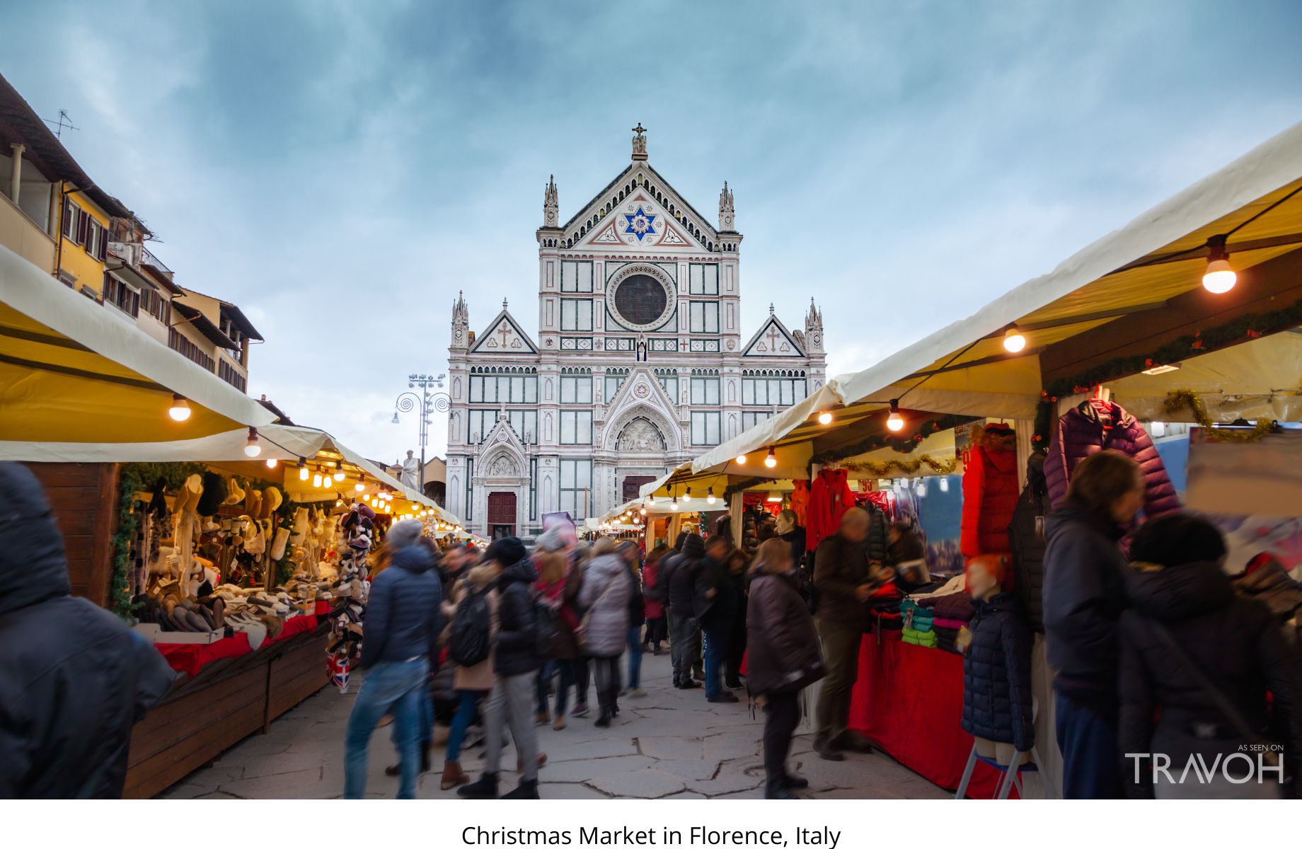 Christmas Market in Florence, Italv