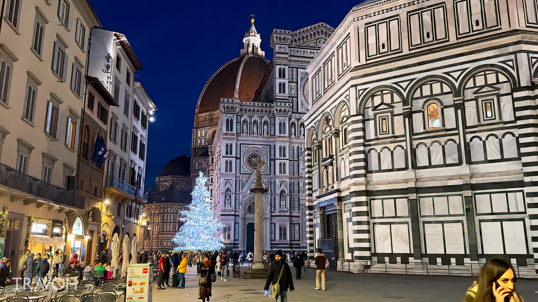 Christmas Time In Florence At Cathedral Santa Maria del Fiore