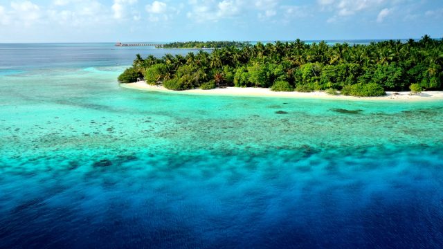 Maldives, Thinadhoo, Vaavu Atoll, Dhigurah