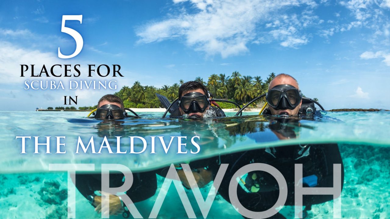 5 Places For Scuba Diving In The Maldives