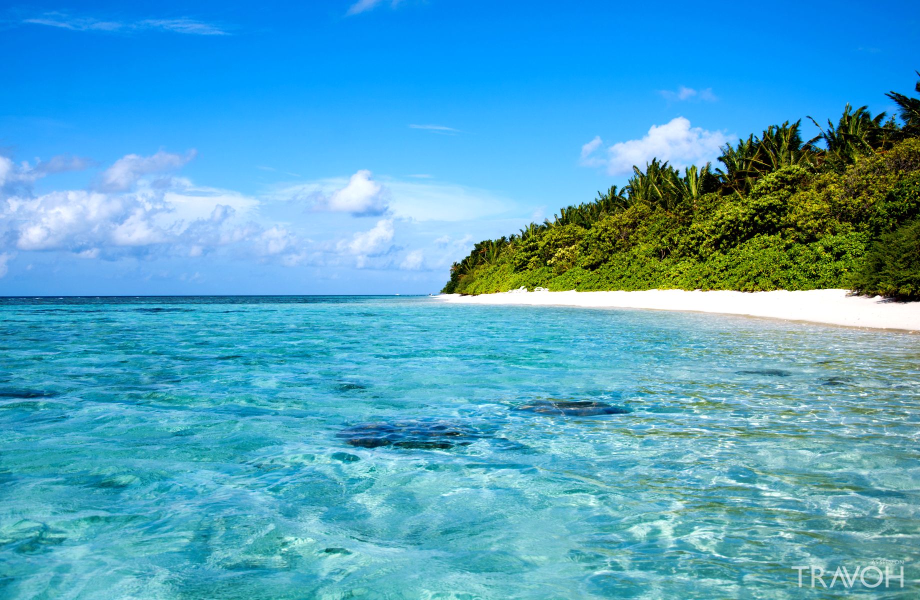 Thinadhoo island, Vaavu Atoll, Maldives