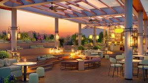 Anantara Plaza Nice Hotel - Nice, France - Rooftop Bar SEEN