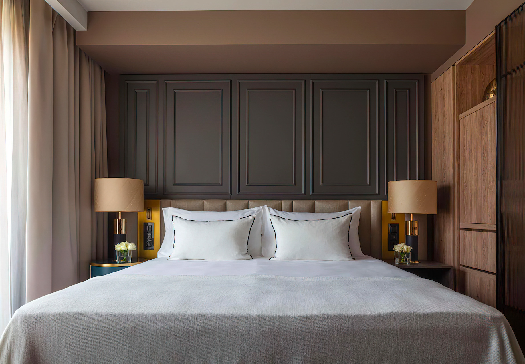 Anantara Plaza Nice Hotel – Nice, France – Deluxe Room Bed