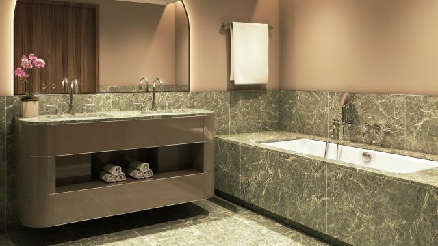 Anantara Plaza Nice Hotel - Nice, France - Presidential Suite Bathroom