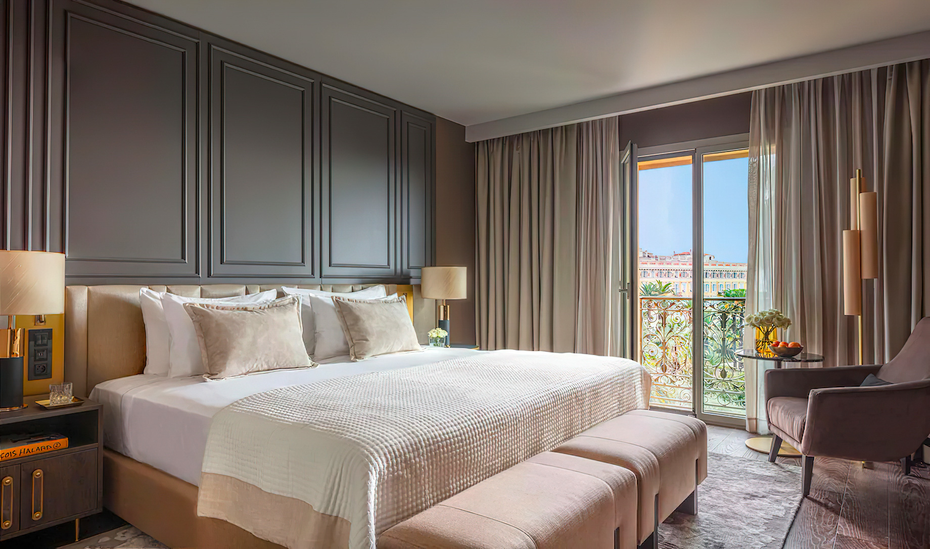 Anantara Plaza Nice Hotel – Nice, France – Suite Bedroom