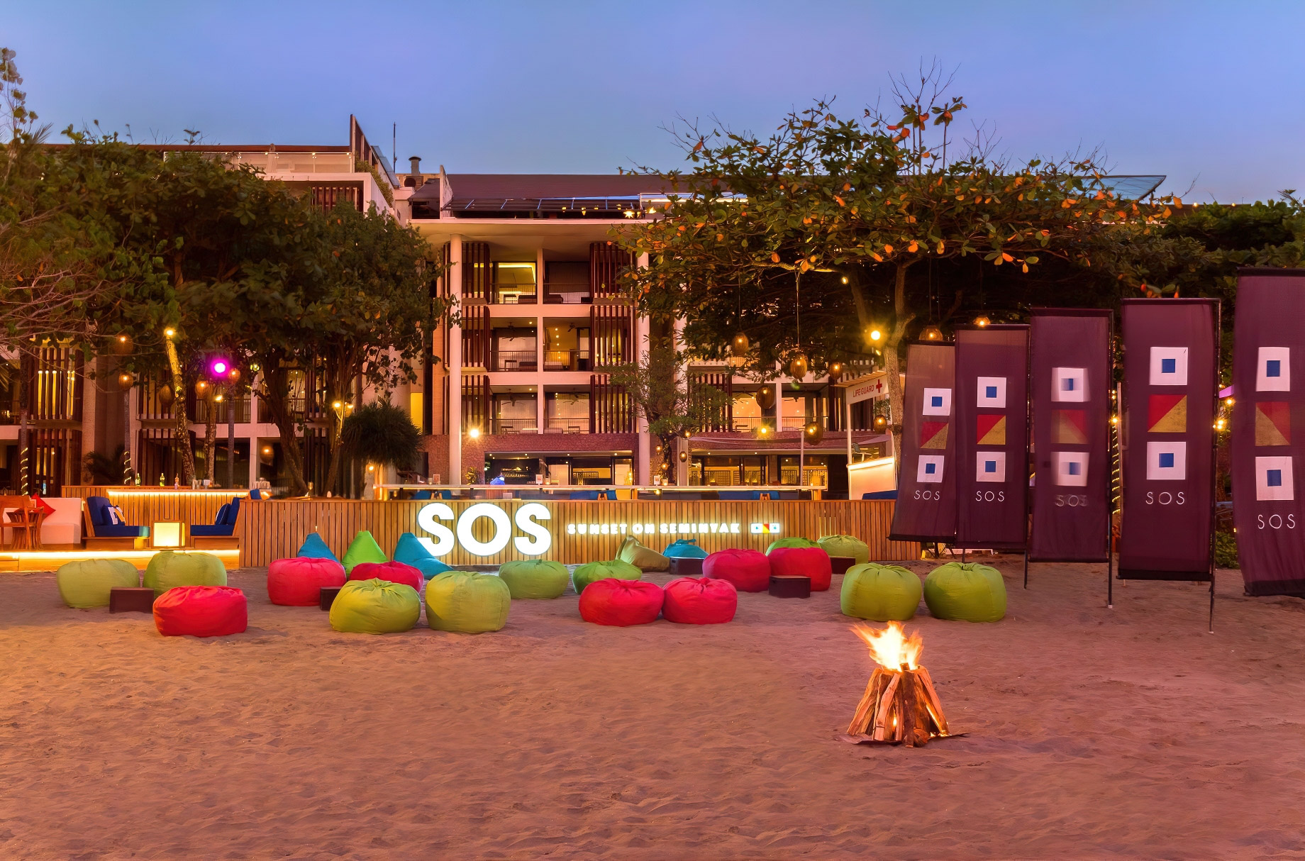 Anantara Seminyak Bali Resort - Bali, Indonesia - S.O.S. Restaurant