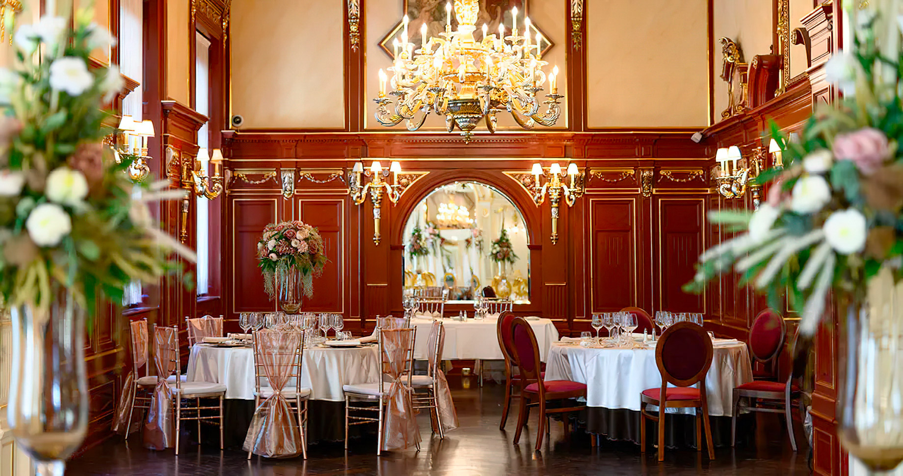 Anantara New York Palace Budapest Hotel – Hungary – Weddings Red Salon