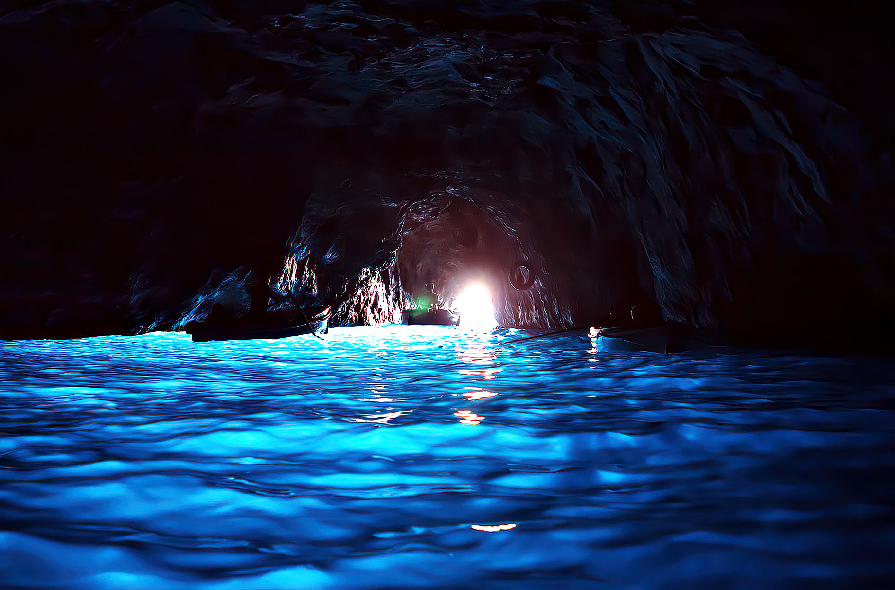 Blue Grotto, Capri, Italy