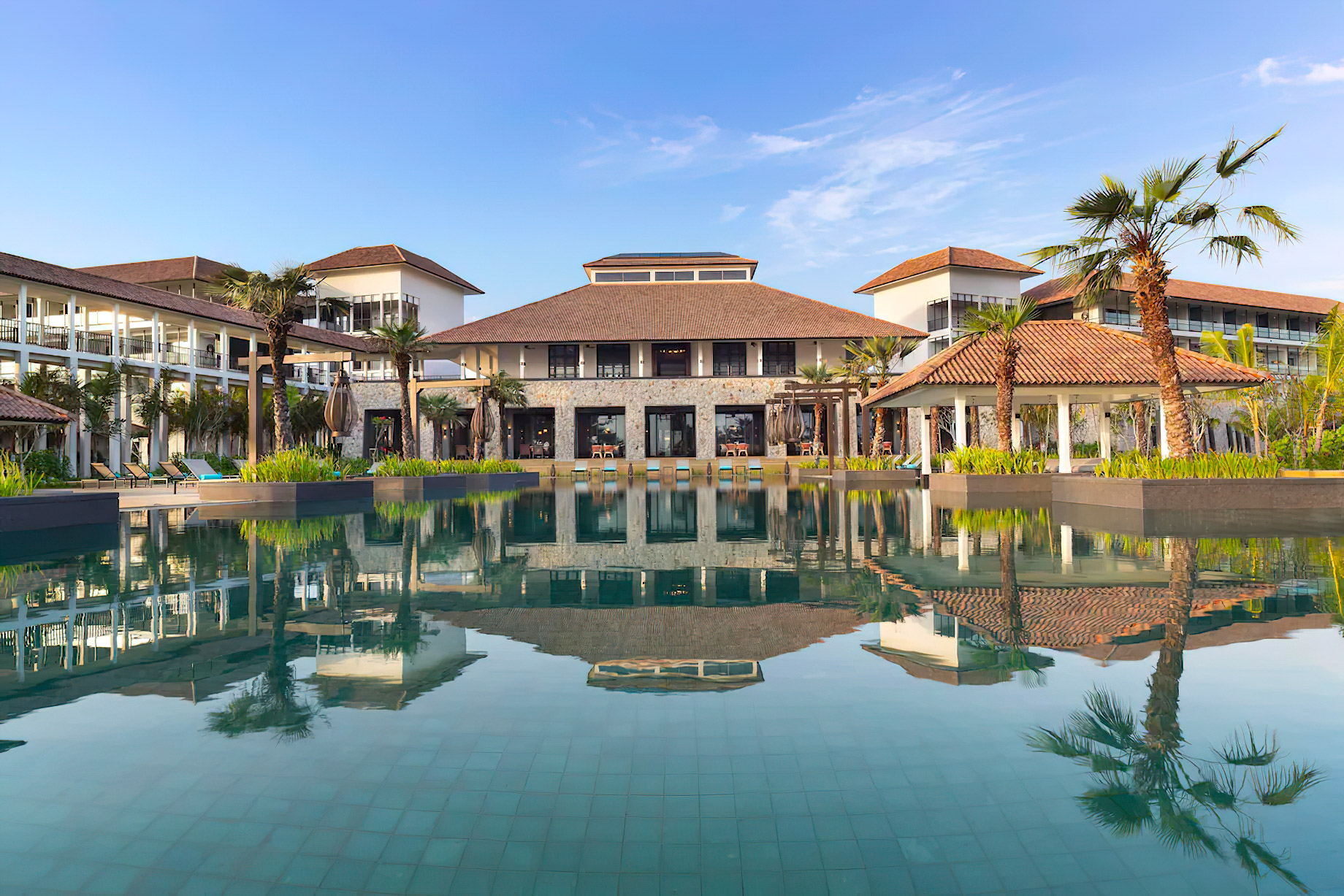 Anantara Desaru Coast Resort & Villas - Johor, Malaysia - Exterior Pool View
