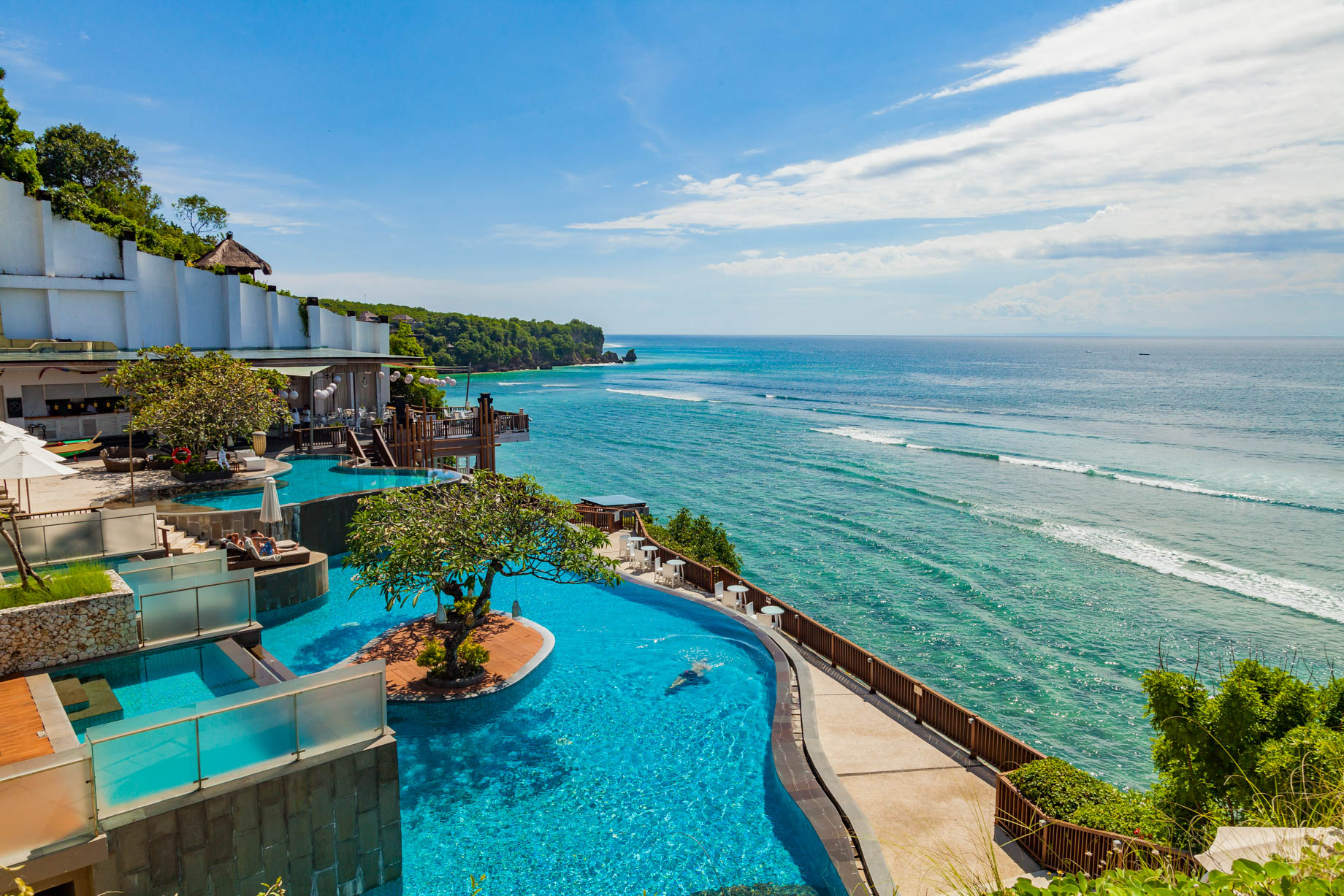 Anantara Uluwatu Bali Resort - Bali, Indonesia - Pool View