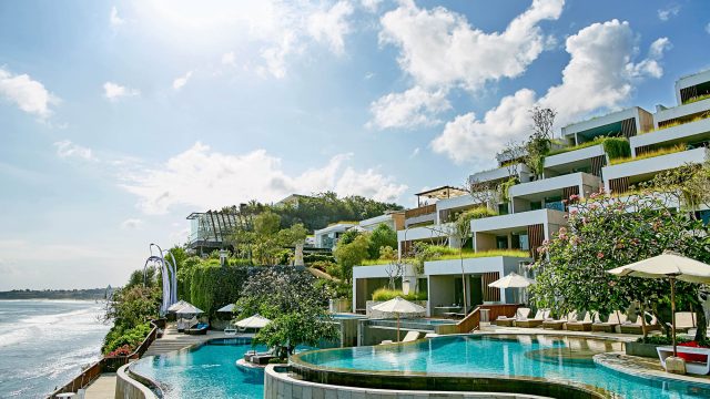 Anantara Uluwatu Bali Resort - Bali, Indonesia - Pool Resort View