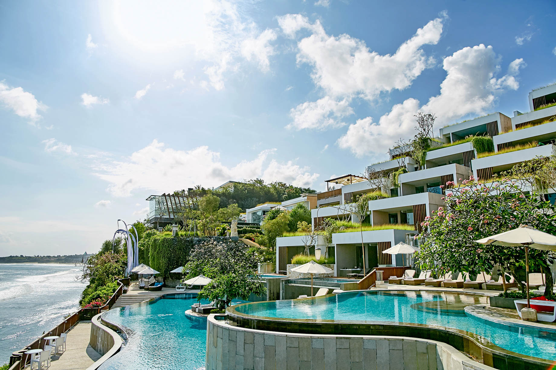 Anantara Uluwatu Bali Resort - Bali, Indonesia - Pool Resort View