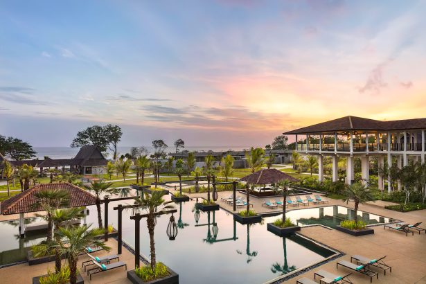 Anantara Desaru Coast Resort & Villas - Johor, Malaysia - Exterior Pool View