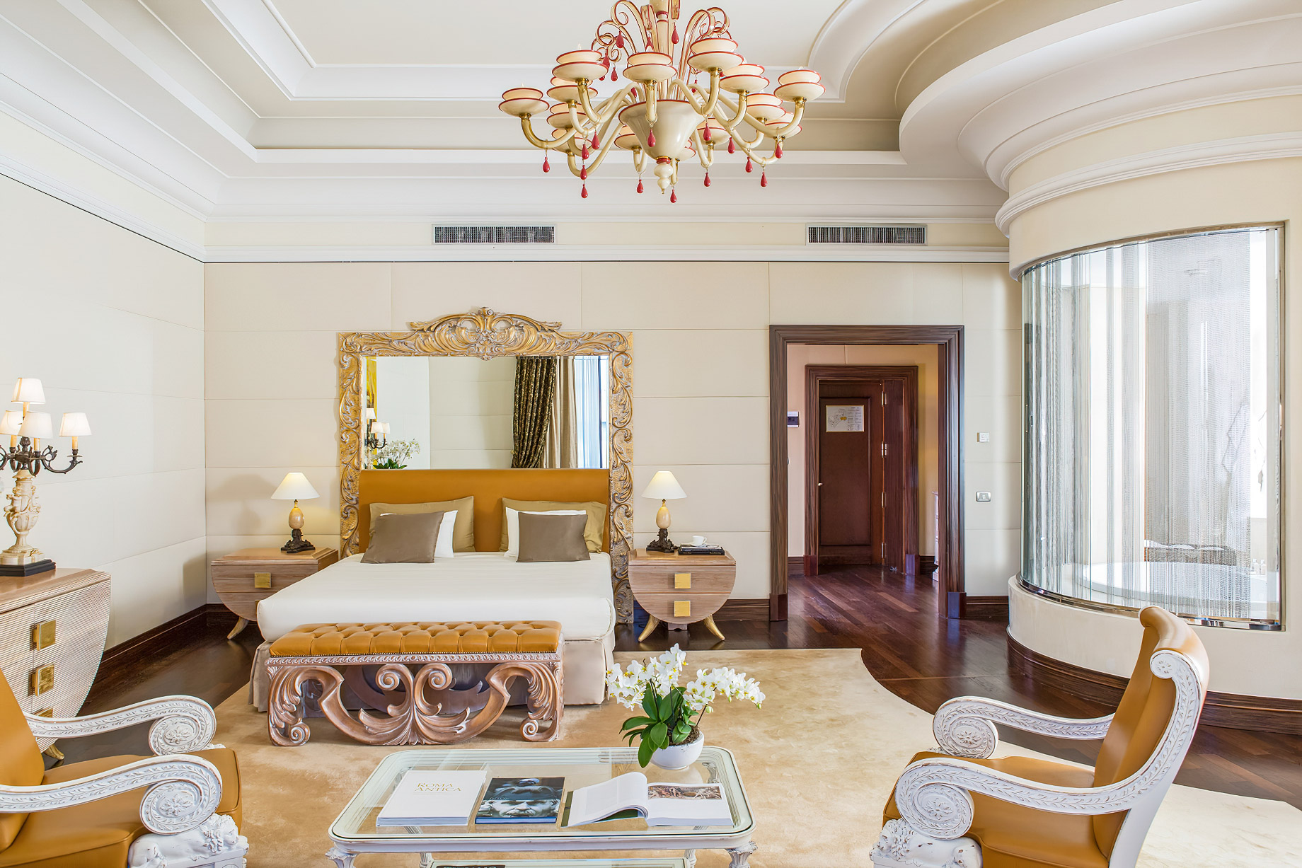 Anantara Palazzo Naiadi Rome Hotel – Rome, Italy – Presidential Suite Bedroom