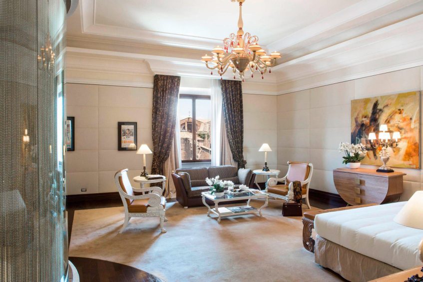 Anantara Palazzo Naiadi Rome Hotel - Rome, Italy - Presidential Suite Bedroom