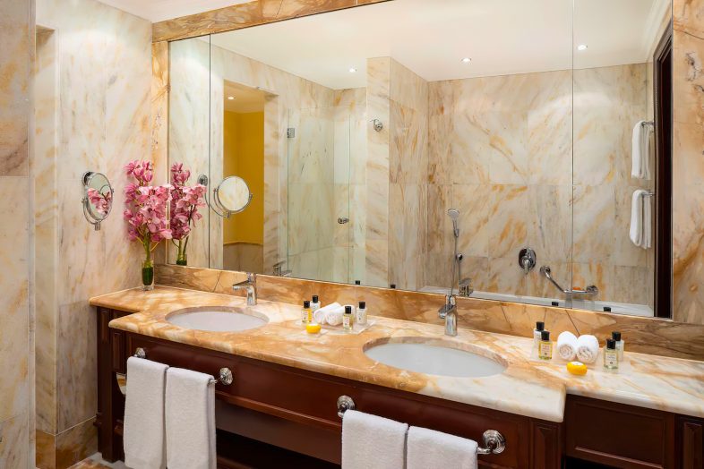 Anantara Palazzo Naiadi Rome Hotel - Rome, Italy - Duplex Suite Piazza View Bathroom