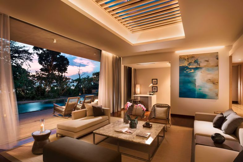 Anantara Desaru Coast Resort & Villas - Johor, Malaysia - Four Bedroom Beach Residence Sitting Area