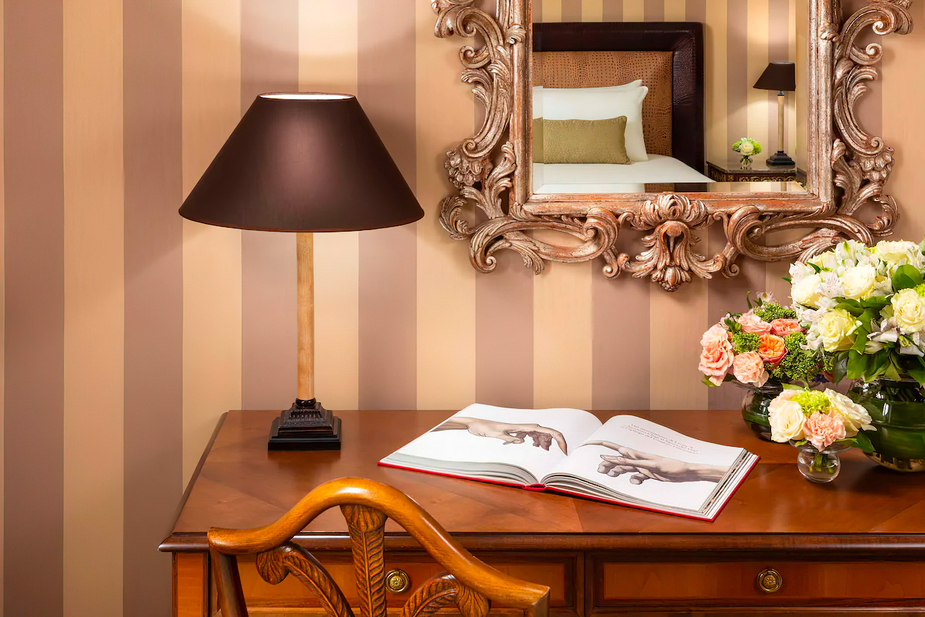 Anantara Palazzo Naiadi Rome Hotel - Rome, Italy - Premium Panorama View Room Decor