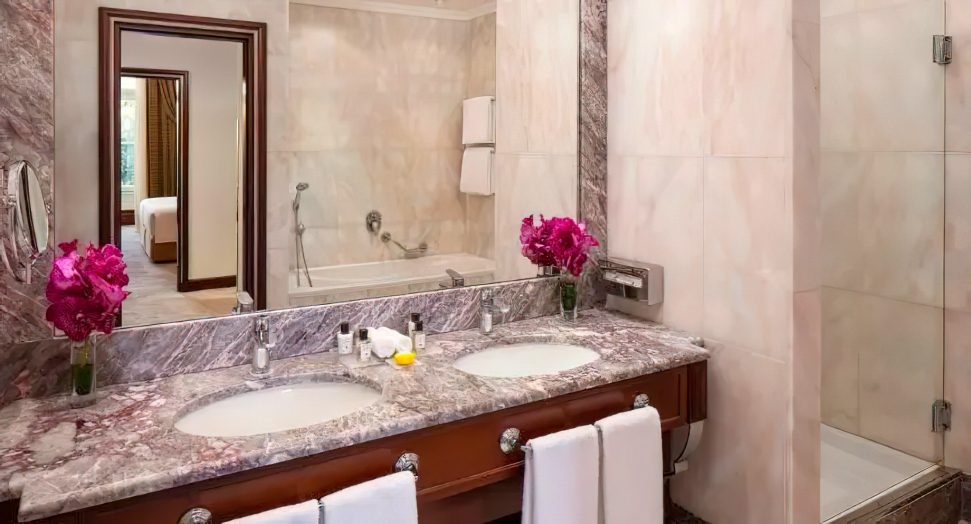 Anantara Palazzo Naiadi Rome Hotel - Rome, Italy - Junior Suite Bathroom