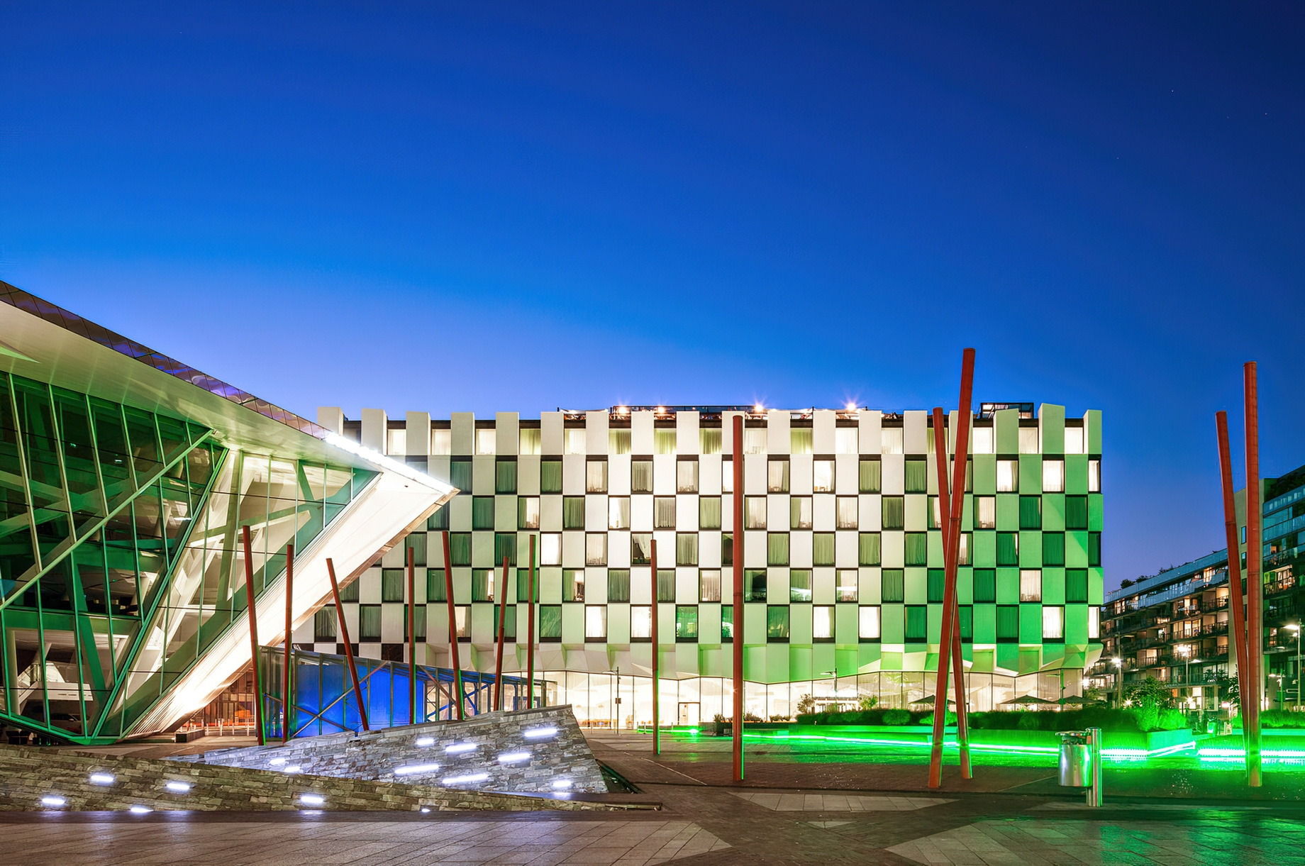Anantara The Marker Dublin Hotel - Dublin, Ireland - Exterior Night View