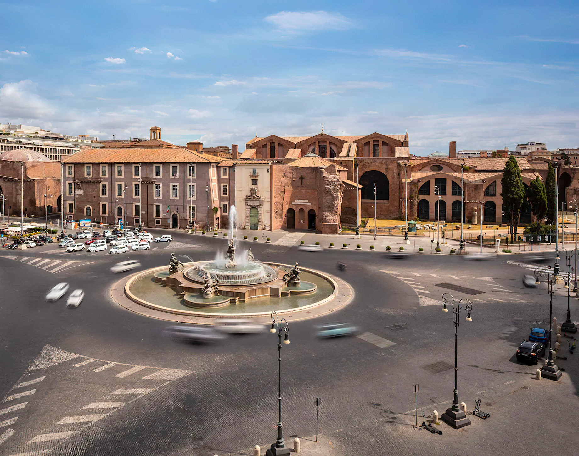 Anantara Palazzo Naiadi Rome Hotel – Rome, Italy – Junior Suite Piazza Exterior View