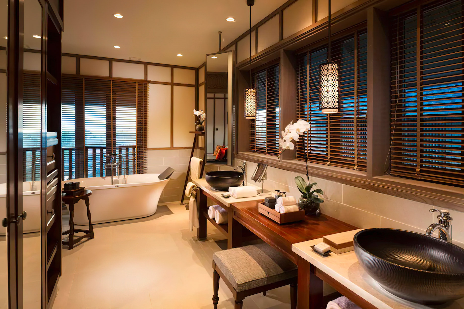 Anantara Desaru Coast Resort & Villas - Johor, Malaysia - Two Bedroom Lagoon Pool Villa Bathroom