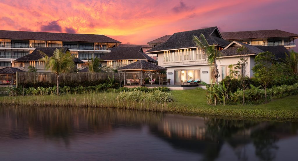 Anantara Desaru Coast Resort & Villas - Johor, Malaysia - Guest Villa Exterior Sunset