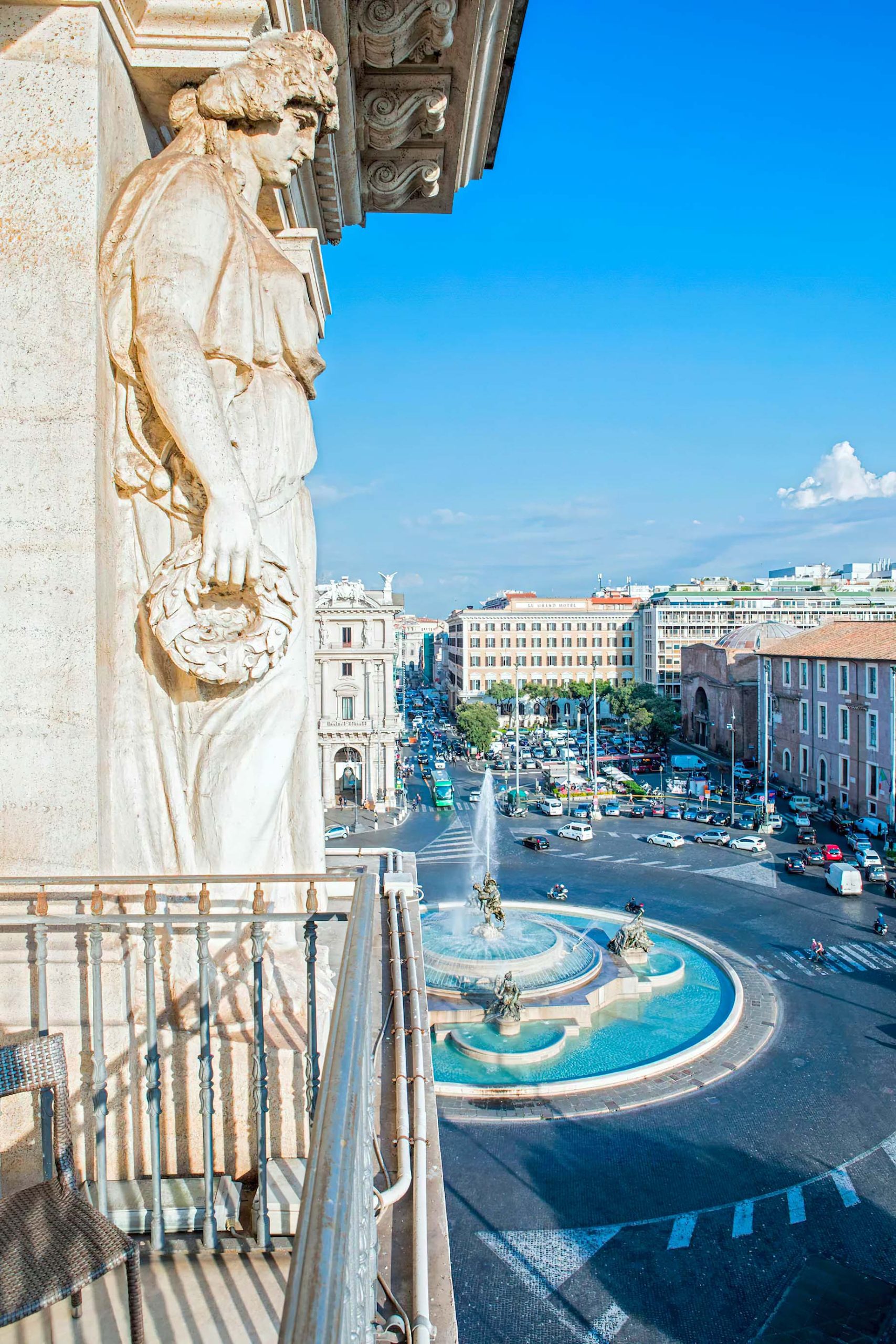 Anantara Palazzo Naiadi Rome Hotel – Rome, Italy – Guest Suite View