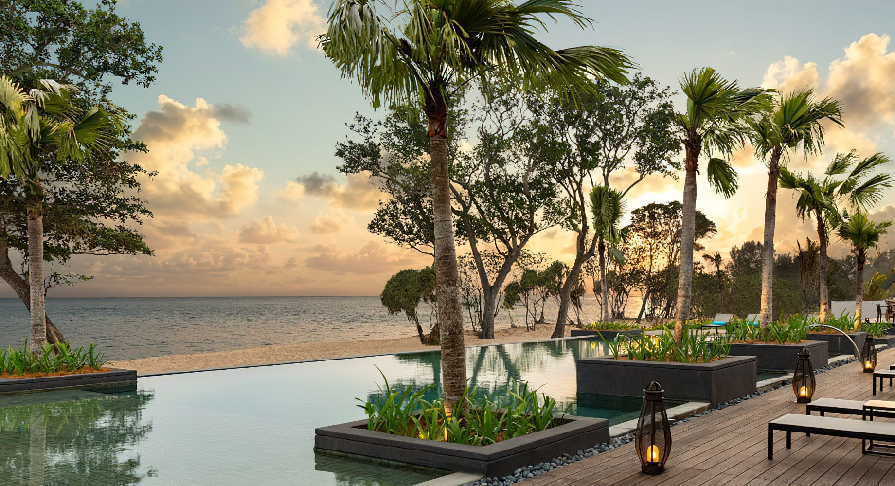 Anantara Desaru Coast Resort & Villas – Johor, Malaysia – Beach View Sunset