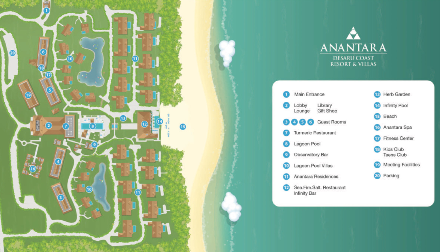 Anantara Desaru Coast Resort & Villas – Johor, Malaysia – Map