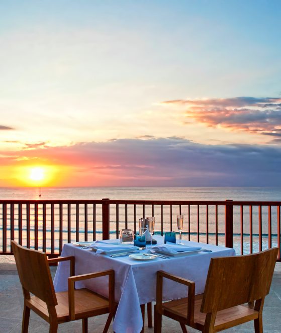 Anantara Uluwatu Bali Resort - Bali, Indonesia - Sunset Dining