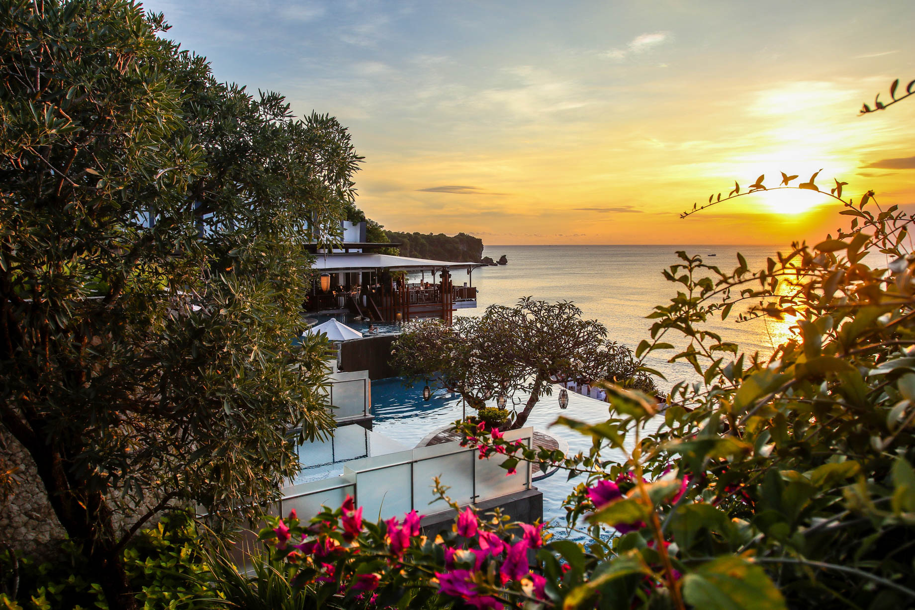 Anantara Uluwatu Bali Resort - Bali, Indonesia - Ocean View Sunset
