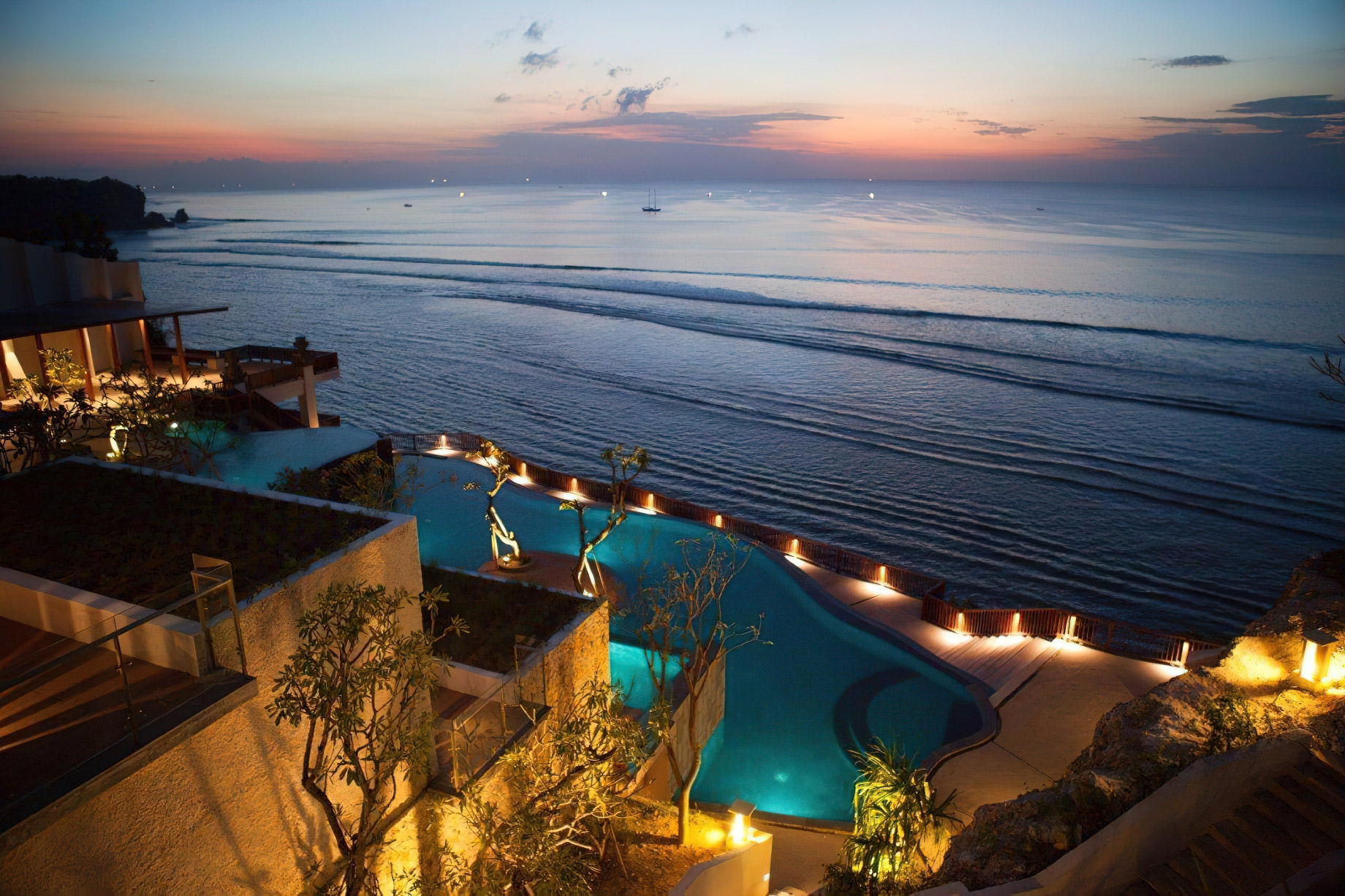 Anantara Uluwatu Bali Resort – Bali, Indonesia – Ocean View Sunset
