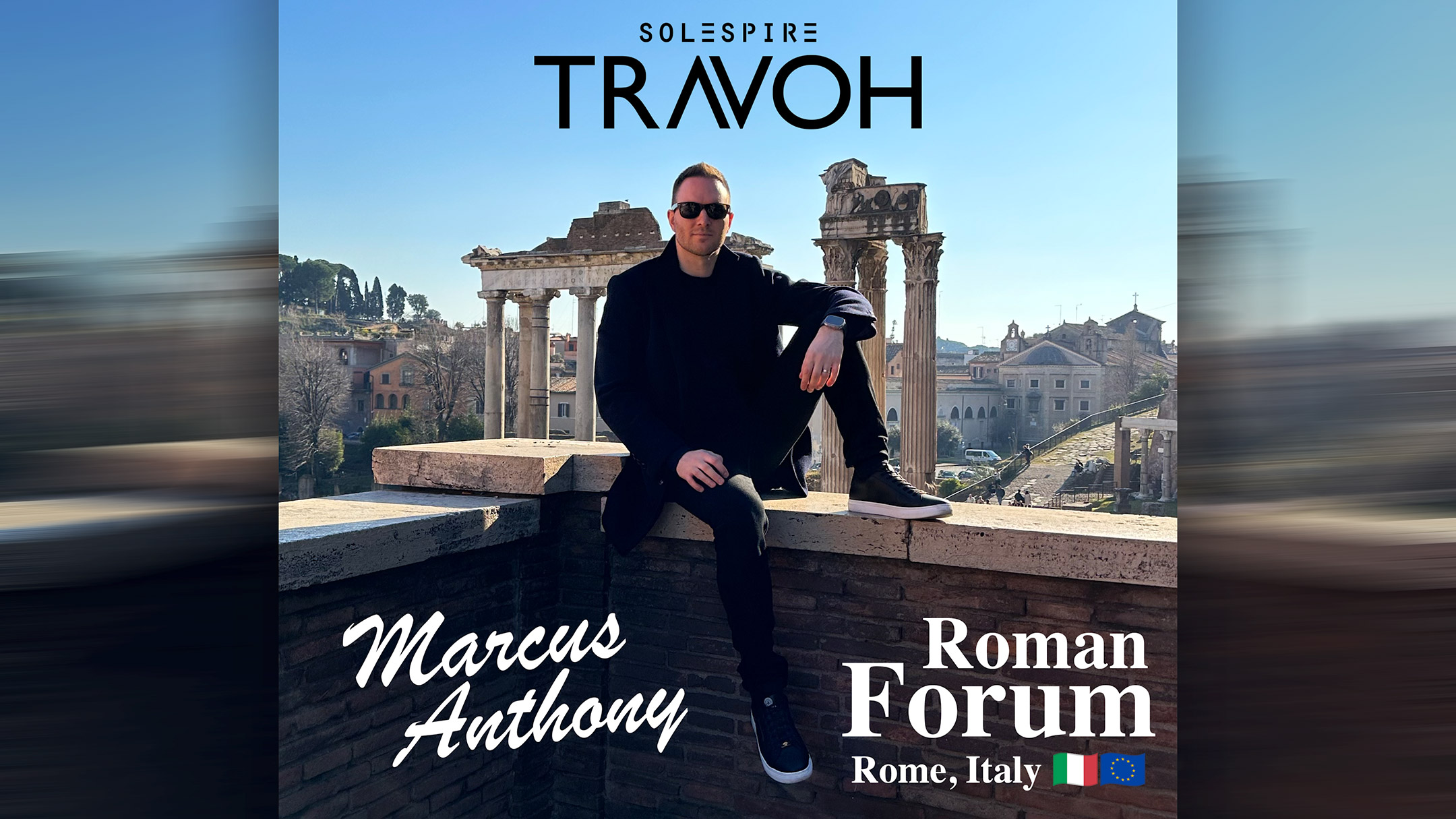 Marcus Anthony - Roman Forum - Rome, Italy - 4K Travel Video