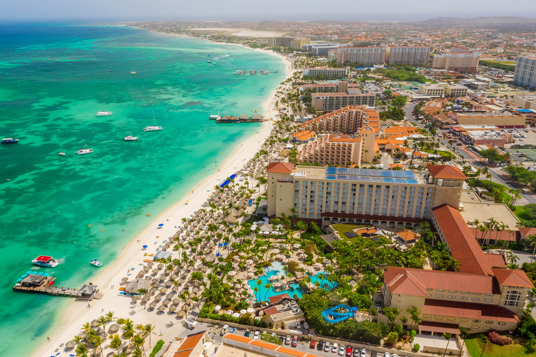 Hyatt Regency Aruba Resort & Casino - Noord, Aruba - Aerial View